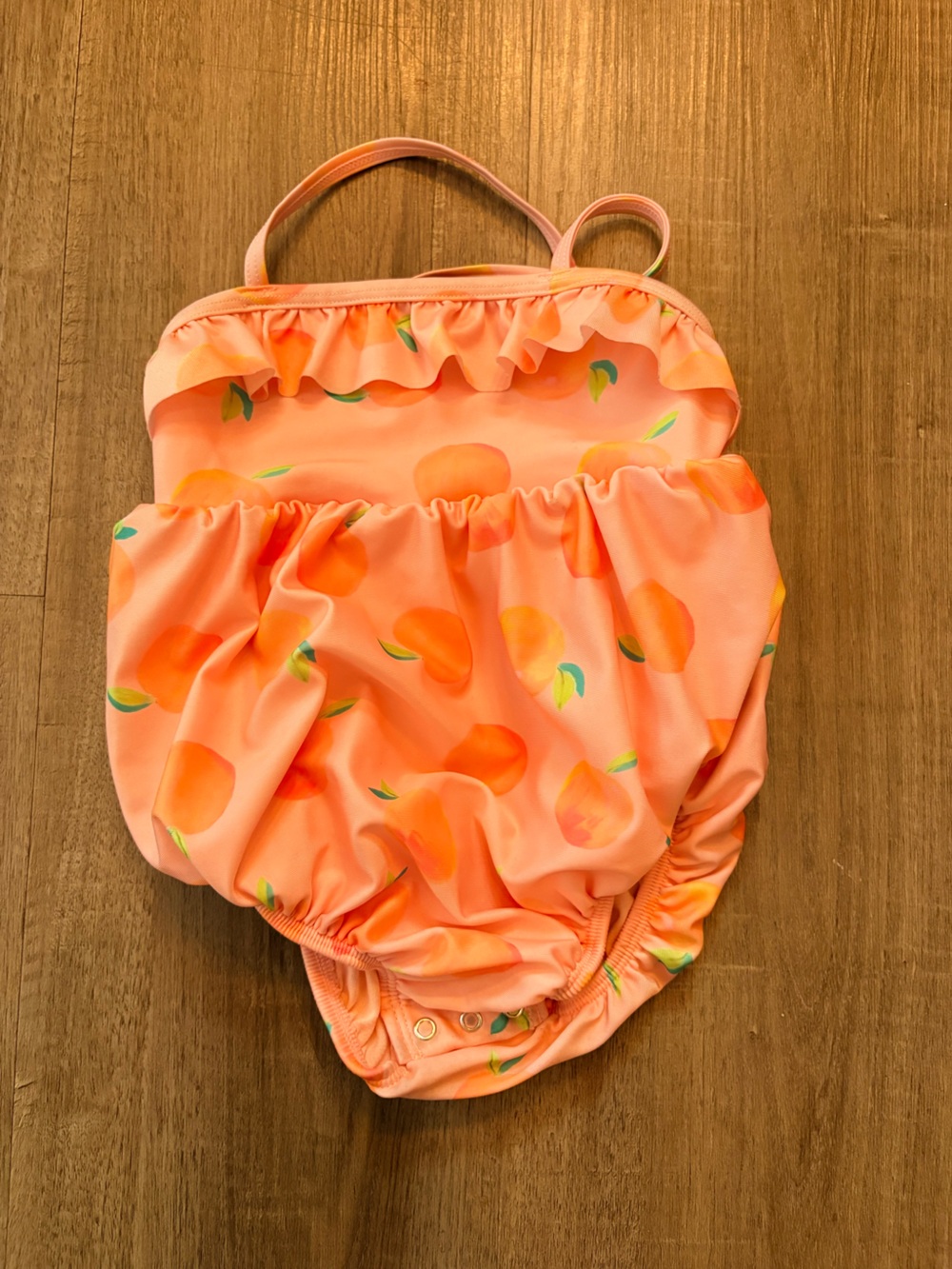 🌺10/$20 Peach-Print Swim Suit